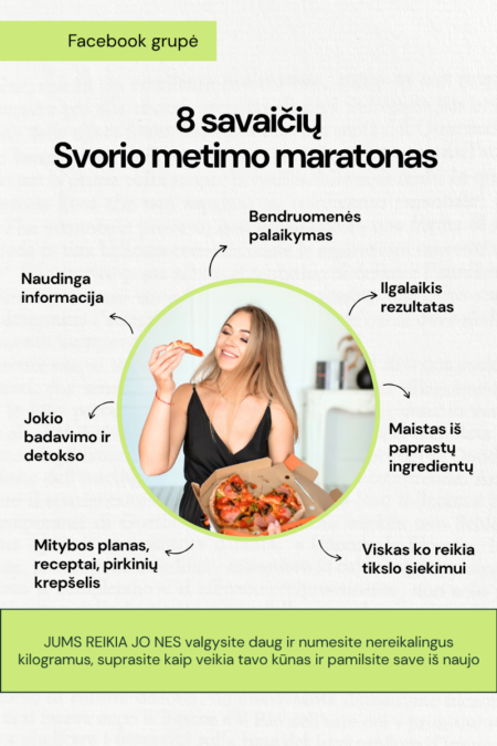 8 SAVAIČIŲ SVORIO METIMO MARATONAS